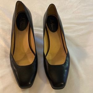 Beautiful Black Cole Haan Mid Heels